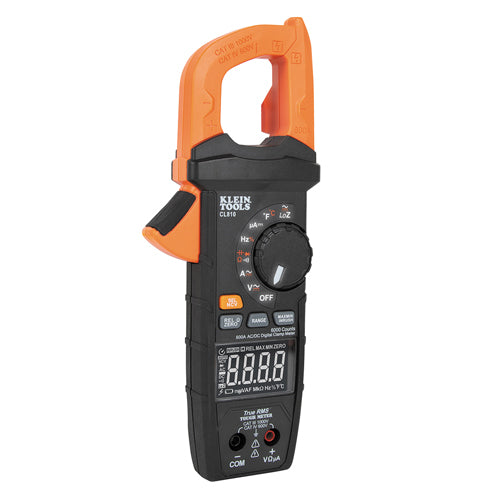 Klein Tools CL810, 600A AC/DC Auto-Ranging TRMS Clamp Meter with Worklight