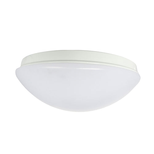 Etlin-Daniels CM214D-M2515CD-WH, 14'' LED Round Puff Flush Mount Ceiling Light, 120V, Wattage & 5CCT Selectable, Triac Dimmable, White