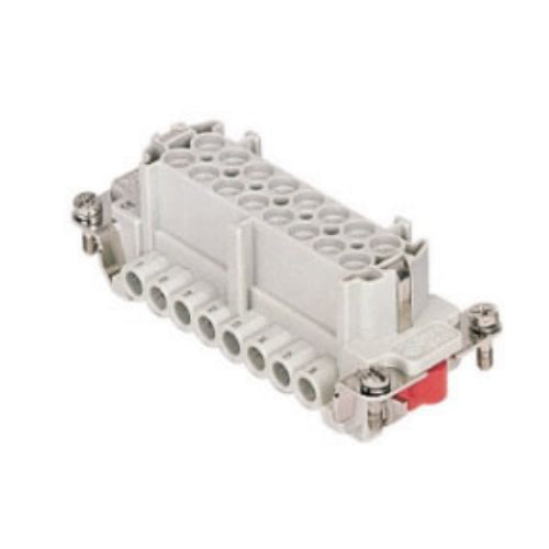 ITC CMEF06T, 16A Female Insert, 6 + 2 (aux.) + G Poles, Screw Terminal Connection Have Additional Spacing for the Main Contacts, 600V