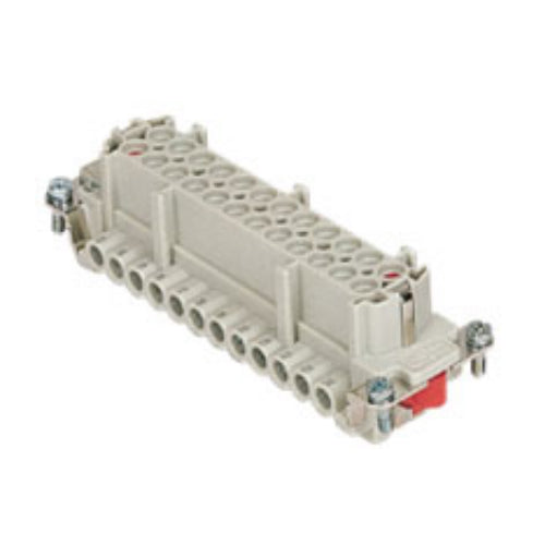 ITC CMEF10T, 16A Female Insert, 10 + 2 (aux.) + G Poles, Screw Terminal Connection Have Additional Spacing for the Main Contacts, 600V