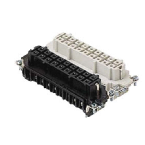 ITC CMEF16(#1-16) + CMEF16N(#17-32), 16A Female Insert, 12 + 4 (aux.) + G Poles, Screw Terminal Connection Have Additional Spacing for the Main Contacts, 600V