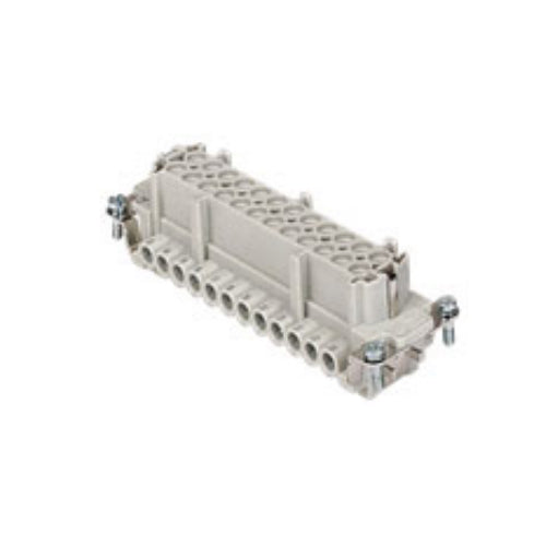 ITC CNEF24T, 16A Female Insert, 24+G Poles,  Standard Screw Connection, 600V