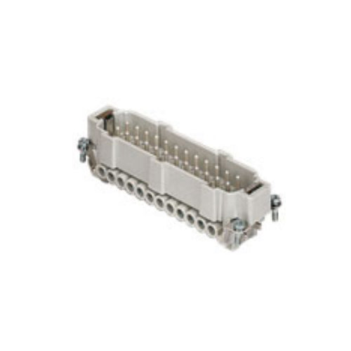 ITC CNEM24T, 16A Male Insert, 24+G Poles, Standard Screw Connection, 600V