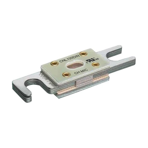 Mersen CNL100, Forklift Truck UL CNL Fuse, Time Delay, 80VDC, 100A, Blade Type, Visual Indicator