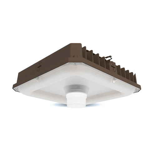 ORTECH CNP100-3CCT+W, Canopy LED Light With CCT and Wattage Selectable, 60/80/100W, 135 lmn/W, 3500/4000/5000K, 0-10V Dimming, 80CRI