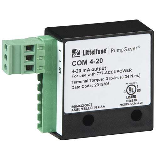 Littelfuse COM 4-20, COM Series,Analog Communication Link for Model 777-AccuPower Relay