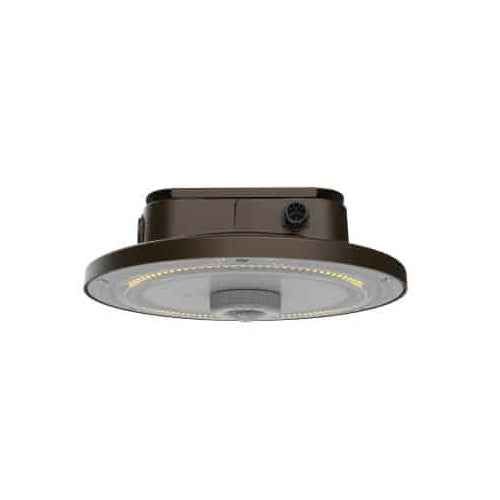 Votatec CP02-60WS-3CS-C(Bronze), Canopy Parking LED Light With Plug for Sensor, CCT & Power Adjustable, 60/45/30/18W, 3000/4000/5000K, 120-347VAC, 2520-9600 Lumens, 0-10V Dimming