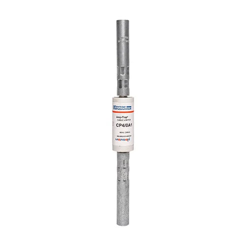 Mersen CP4/0A1, Cable Protector Fuse, 600VAC, 4/0 AWG, Tin-Plated Aluminum, Cable To Cable