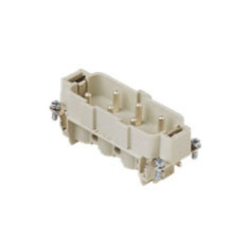 ITC CPM06,  Male Insert, 6 x 35A + G Poles,  Integral Screw Terminal Wire Connection, 600V