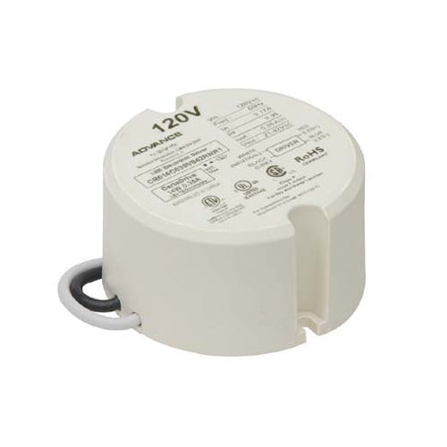 Philips CR014C035V042RNR1, Advance CertaDrive LED Driver, 14W 0.35A 21-42Vdc Class 2 Output, 120Vac Input, LE+TE Dimmable