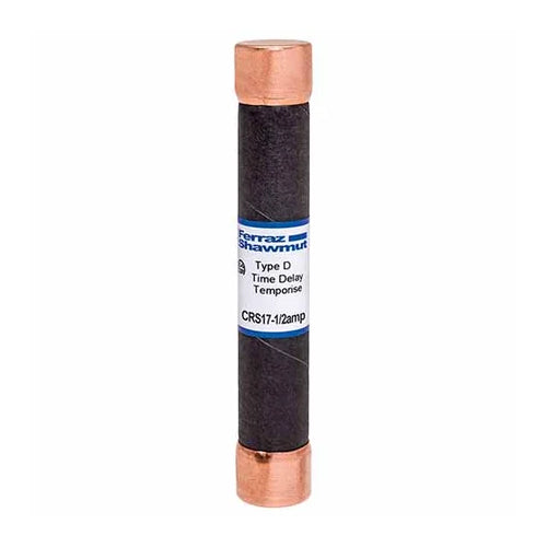 Mersen CRS17-1/2, Class H CRS Fuse, Time Delay, 600VAC, 17.5A, Ferrule Type