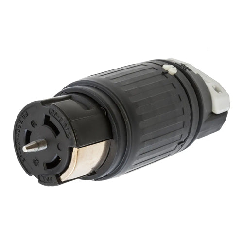 Hubbell CS8164C, Female Connector Bodies, Nylon Cover, Thermoplastic Polyester Interior, 50A 480V, 3 Pole 4 Wire Grounding