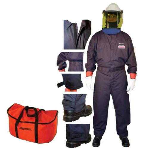 Comentex CSCAK, 8.3 cal/cm² Task Wear, Coverall Kit (Navy) in a Standard Duffle Bag