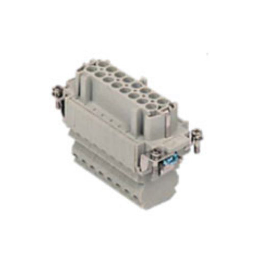 ITC CSSF16, 16A Female Insert, 16 Poles + Ground, Dual Spring Connection, 600V