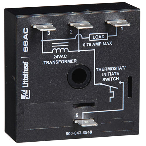 Littelfuse CT1S45, Delay on Make/Delay on Break Timer Series, 24VAC, O ...