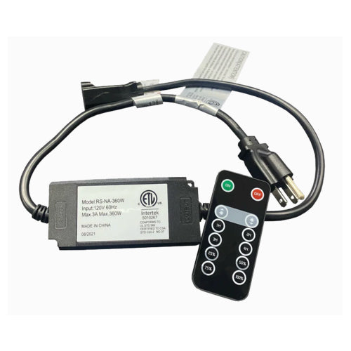 Luminiz CTLSL360, String Light Dimmer Kit, 360W Max, 120V AC, 20M (65ft) Control Distance