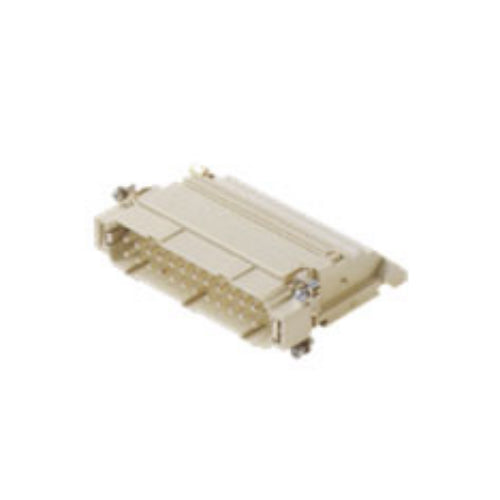 ITC CTM24R, 16A Male Insert,  24 + G Poles,  Right Configure,  Screw Connection Inserts Mounted in Bulkhead Base,  600V