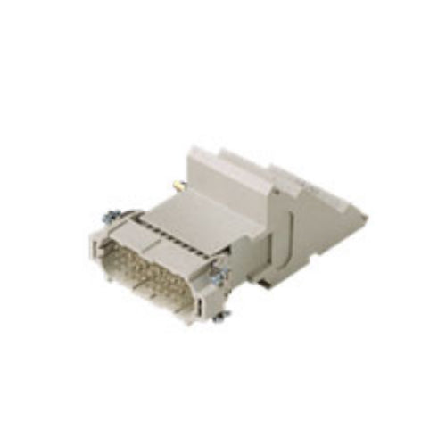 ITC CTM40L, 10A Male Insert, 40 + G Poles, Left Configure, Screw Connection Inserts Mounted in Bulkhead Base,  600V