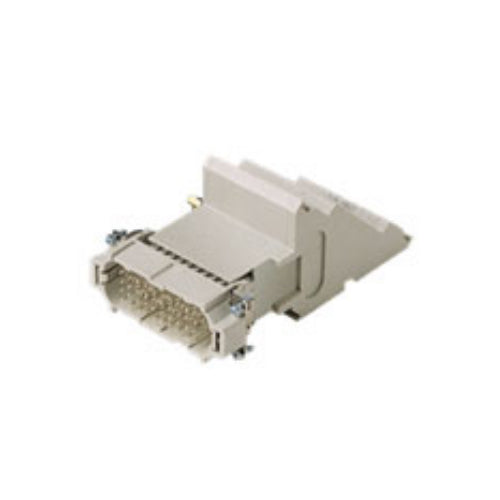 ITC CTM40R, 10A Male Insert, 40 + G Poles, Right Configure, Screw Connection Inserts Mounted in Bulkhead Base, 600V