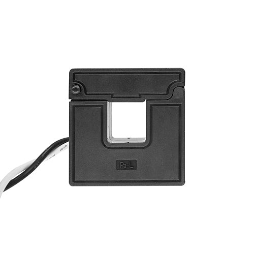 Leviton CTV04-KD1, Submetering Current Transformer, Split Core, 333mV, 400A, 1.25'' Opening, 12 FT Leads, Black