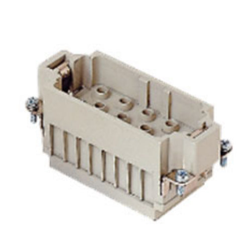 ITC CXM-12/2, MIXO Male Insert, 12x40A + 2x10A + G Poles, Crimp Inserts (CX & CD Contacts Sold Separately), 600V