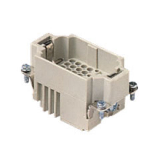 ITC CXM-8/24,  MIXO Male Insert, 8x16A + 24x10A + G Poles, Crimp Inserts (CC & CD Contacts Sold Separately), 600V