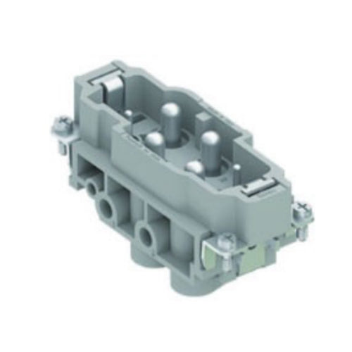 ITC CXM 4/2, MIXO Male Insert,  4x80A + 2x16A + G Poles, Integral Screw Terminal Wire Connection, 600V