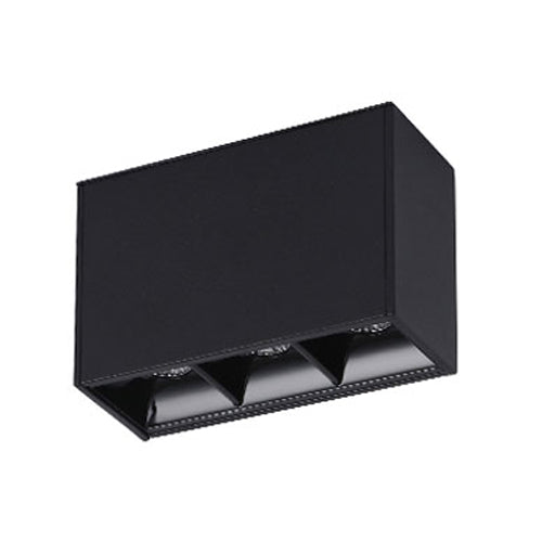 Canolight Cl-Dot03-3000-BL, Dot03 Standard Magnetic Light Head, 24VDC, 4W, 382Lumens, 3000K Soft White, 12 Deg. Beam, Dimmable, Black