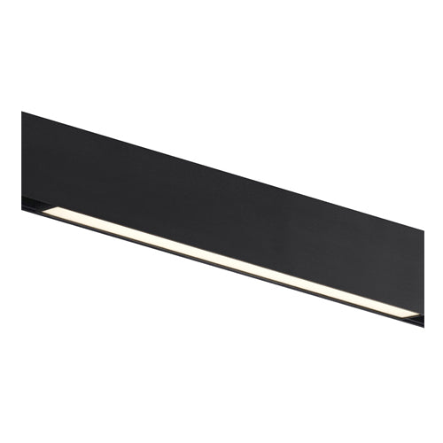 Canolight Cl-Linear32-3000-BL, Linear32 Standard Magnetic Light Head, 24VDC, 13W, 895 Lumens, 3000K Soft White, Dimmable, Black