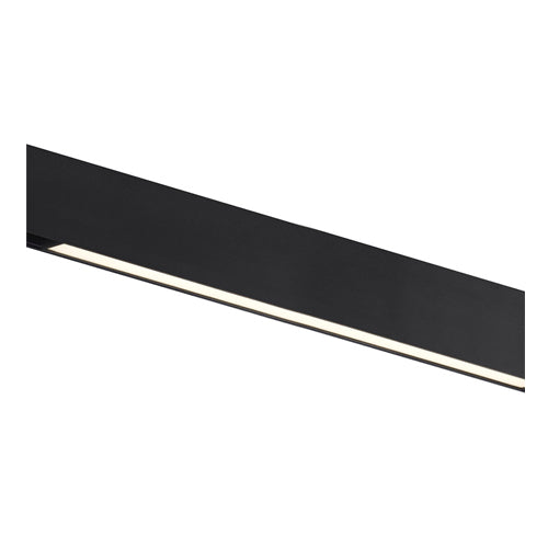 Canolight Cl-Linear64-3000-BL, Linear64 Standard Magnetic Light Head, 24VDC, 26W, 1720 Lumens, 3000K Soft White, Dimmable, Black