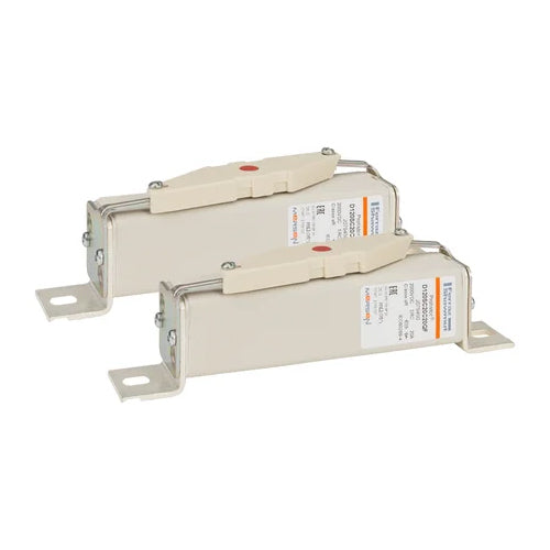 Mersen D120SC20C80QF, Square Body High-Speed Fuse, Fast Acting, Size 120 aR, 2000VDC, 80A, With Striker L Brackets