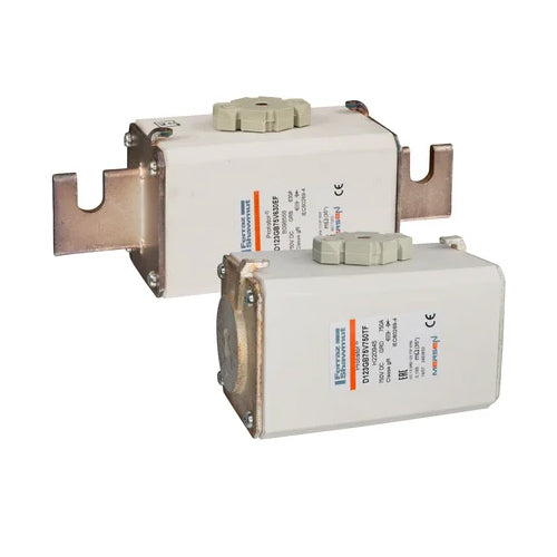 Mersen D123GB75V630TF, Square Body High-Speed Fuse, Fast Acting, Size 123 gR, 750VDC, 630A, With Striker Flush ends metric threads