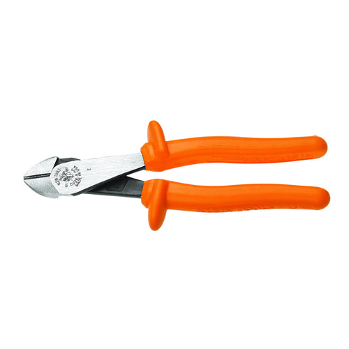 Klein Tools D2000-28-INS, Diagonal Cutting Pliers, Insulated, Heavy-Duty, 8-Inch