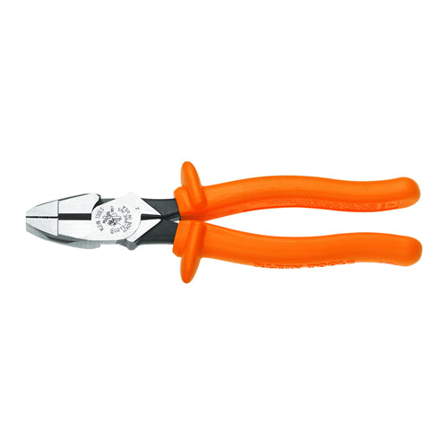 Klein Tools D20009NEINS, Insulated Lineman's Pliers, 9-Inch