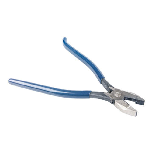 Klein Tools D201-7CSTLFT, Ironworker's Rebar Pliers, Left Handed, Spring Loaded, 9-Inch