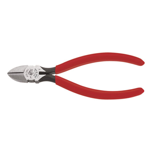 Klein Tools D202-6C, Diagonal Cutting Pliers, Tapered Nose, Spring-Loaded, 6-Inch