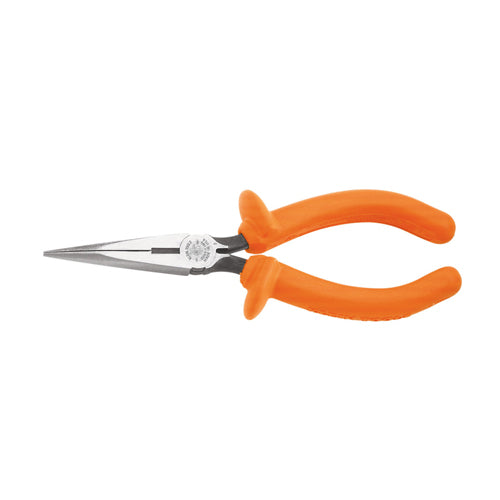 Klein Tools D203-6-INS, Long Nose Pliers, Insulated, 6-Inch