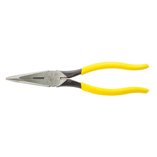 Klein Tools D203-8, Pliers, Needle Nose Side-Cutters, 8-Inch