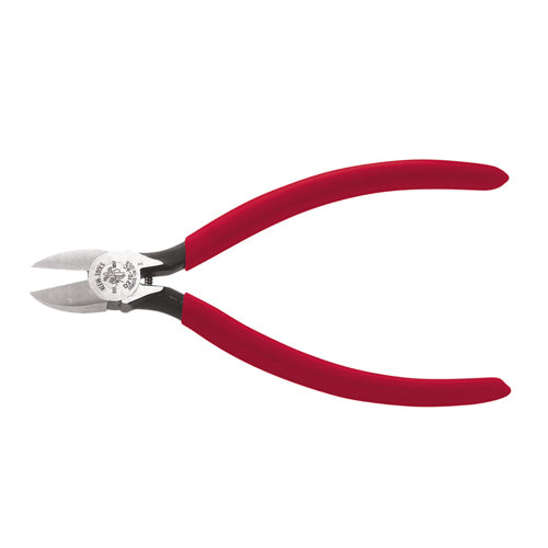 Klein Tools D210-6C, Diagonal Cutting Pliers, Semi-Flush, 6-Inch