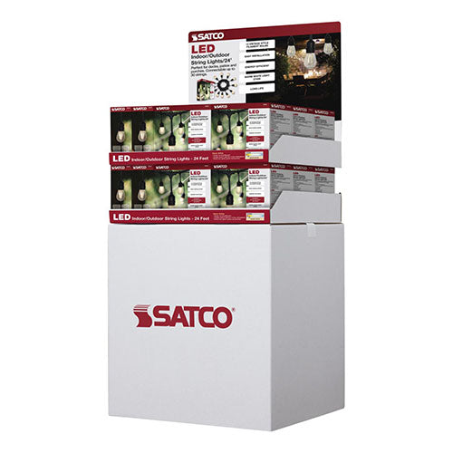 Satco D2110, S14 LED, 12W, 120V, 100 Lumens, 2700K Warm White, Containing 10 packs of S8020