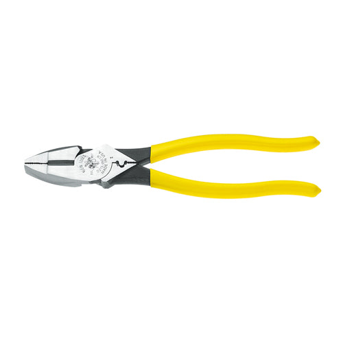 Klein Tools D213-9NE-CR, Lineman's Crimping Pliers, 9-Inch