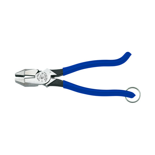 Klein Tools D213-9STT, Ironworker's Pliers with Tether Ring