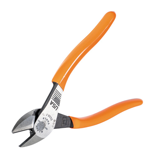 Klein Tools D228-7,  Diagonal Cutting Pliers, High-Leverage, 7-Inch