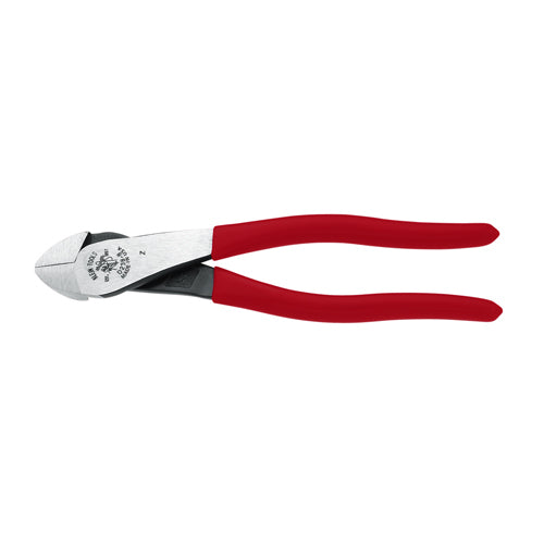 Klein Tools D238-8, Diagonal Cutting Pliers, High-Leverage, Angled Head, 8-Inch