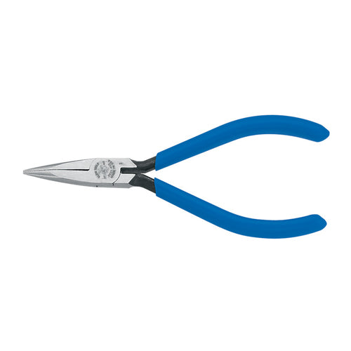 Klein Tools D321-41/2C, Electronics Pliers, Slim Needle Nose, Spring-Loaded, 5-Inch