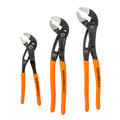 Klein Tools D5053BKIT, Quick Adjust Klaw™ Pump Pliers Set, 3-Piece