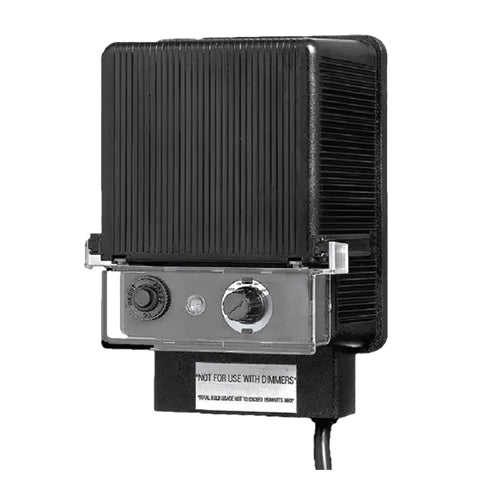 Votatec DA-88-12WA-1, 88W Transformer for Landscape Lighting, With Built-In Photocell & Timer Control, 120VAC Input, 12VAC, 7.33A Output, Black