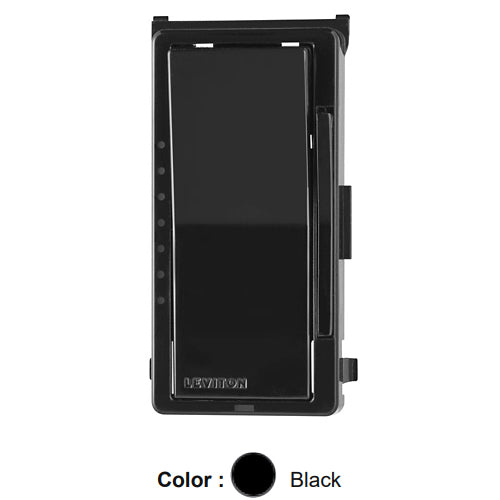 Leviton DDKIT-E, Color Change Kit for Decora Digital/Smart Dimmer and Fan Speed Controller, Black