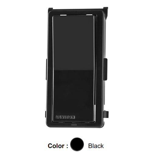 Leviton DDKIT-SE, Color Change Kit for Decora Smart Switch, Black