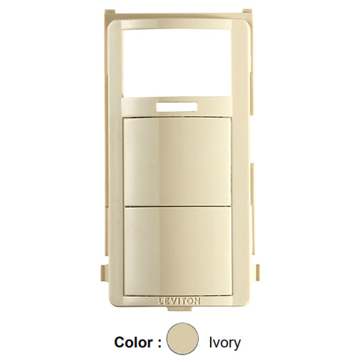 Leviton DHDKT-I, Color Change Kit for Decora Combination Motion and Humidity Sensors, Ivory